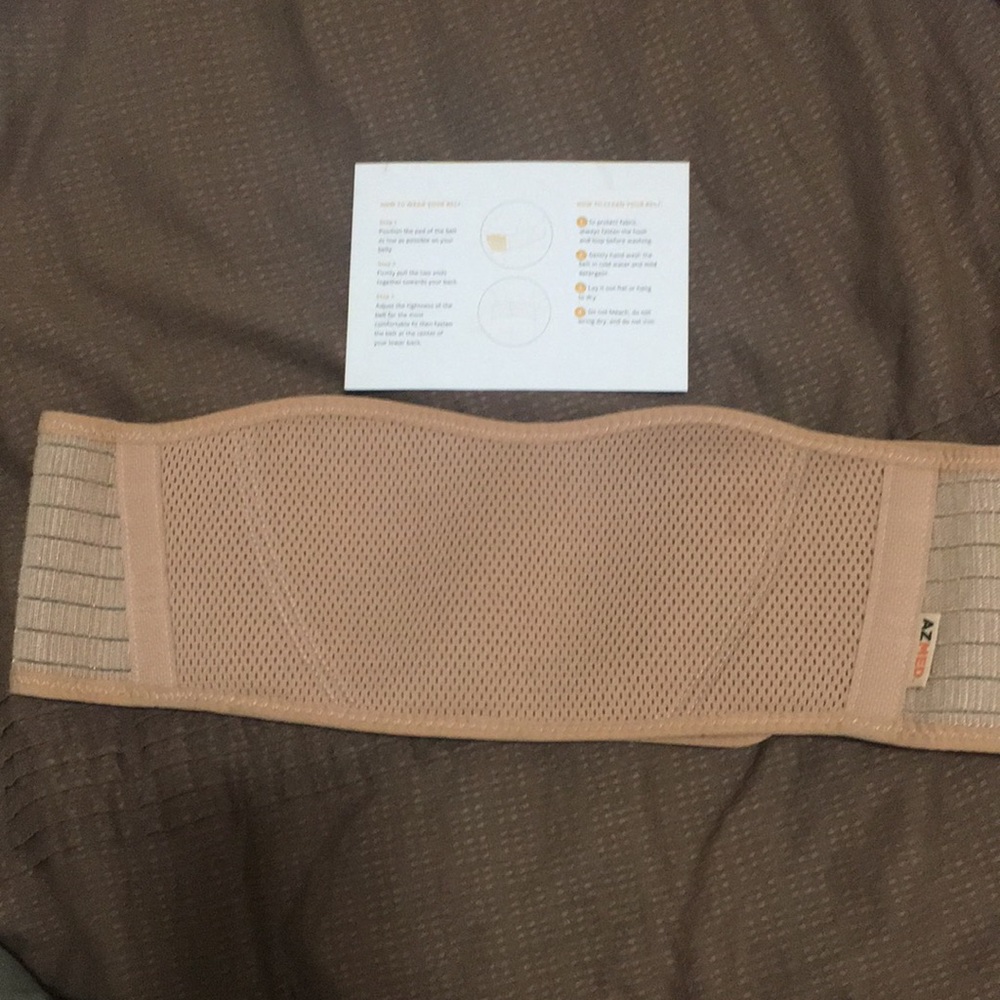 Pregnancy support belt